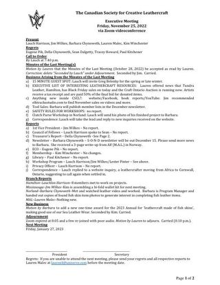 Meeting Minutes — photograph 20