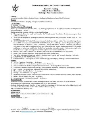 Meeting Minutes — photograph 21