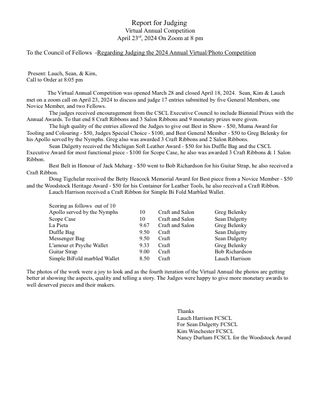 Judging Reports — photograph 4