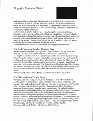 Member Biographies & Memoirs — photograph 1