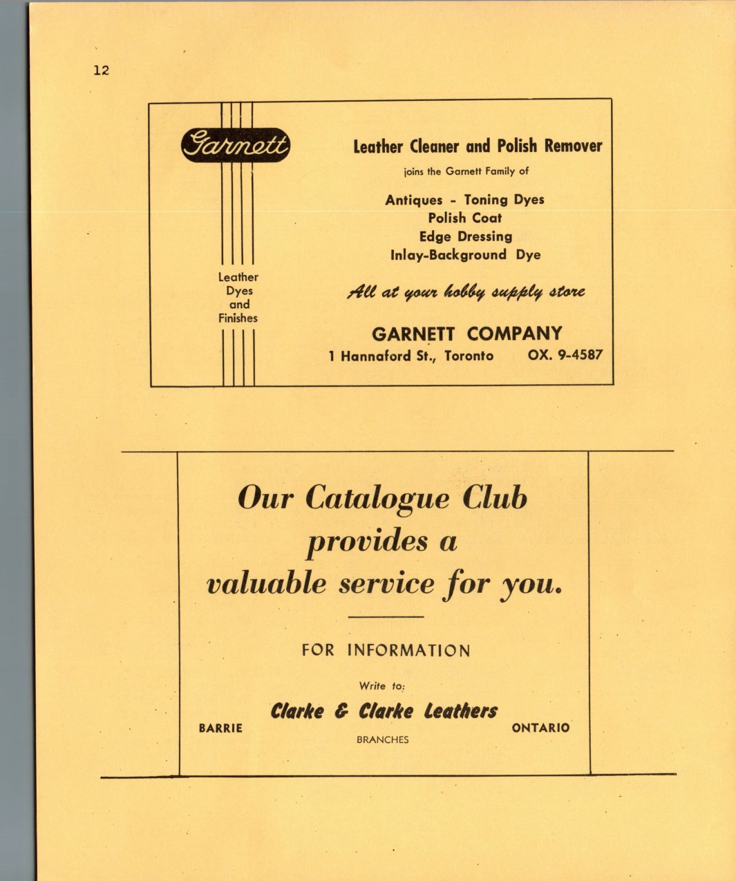 Autumn 1957 · Volume 7, No. 1, page 12 — photograph 1