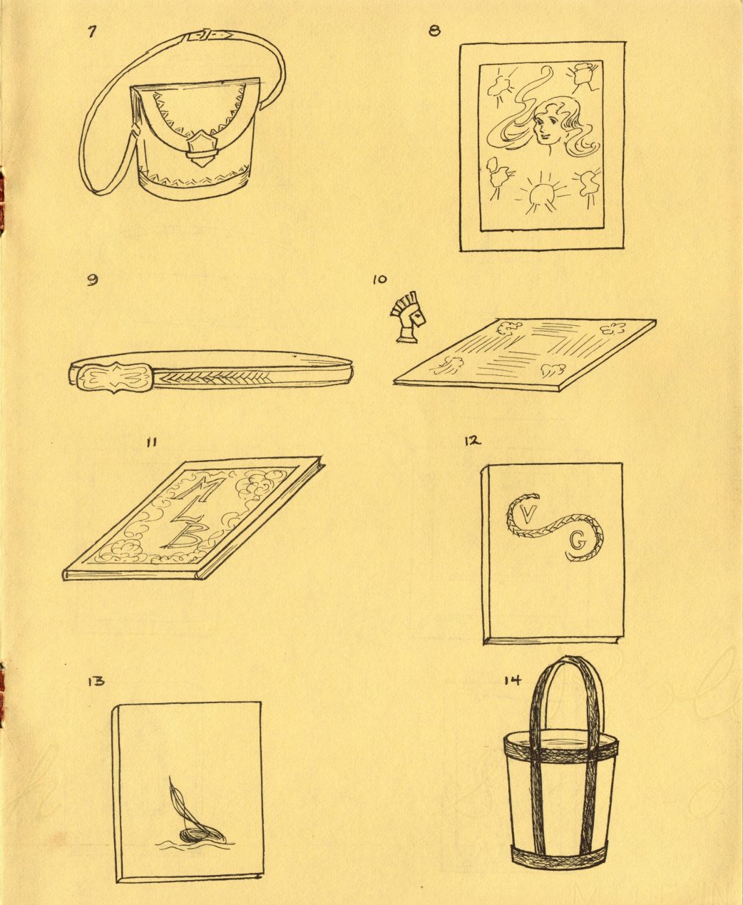 Summer 1957 · Volume 6, No. 4, page 8 — the drawings printed on this page