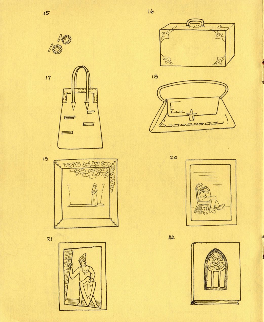 Summer 1957 · Volume 6, No. 4, page 10 — the drawings printed on this page