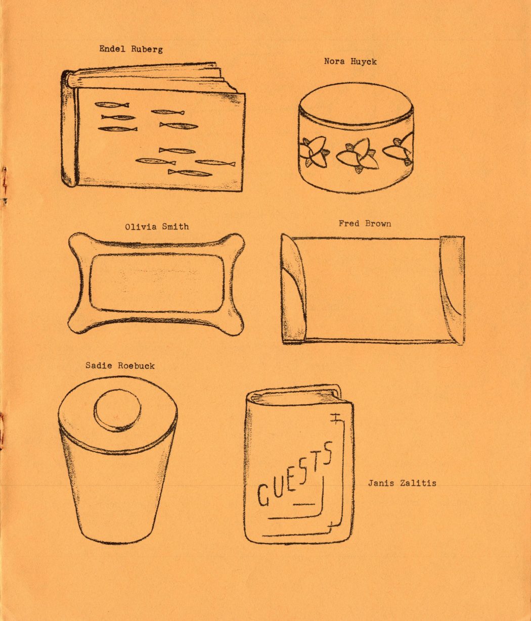 Autumn 1963 · Volume 13, No. 1, page 5 — the drawings printed on this page