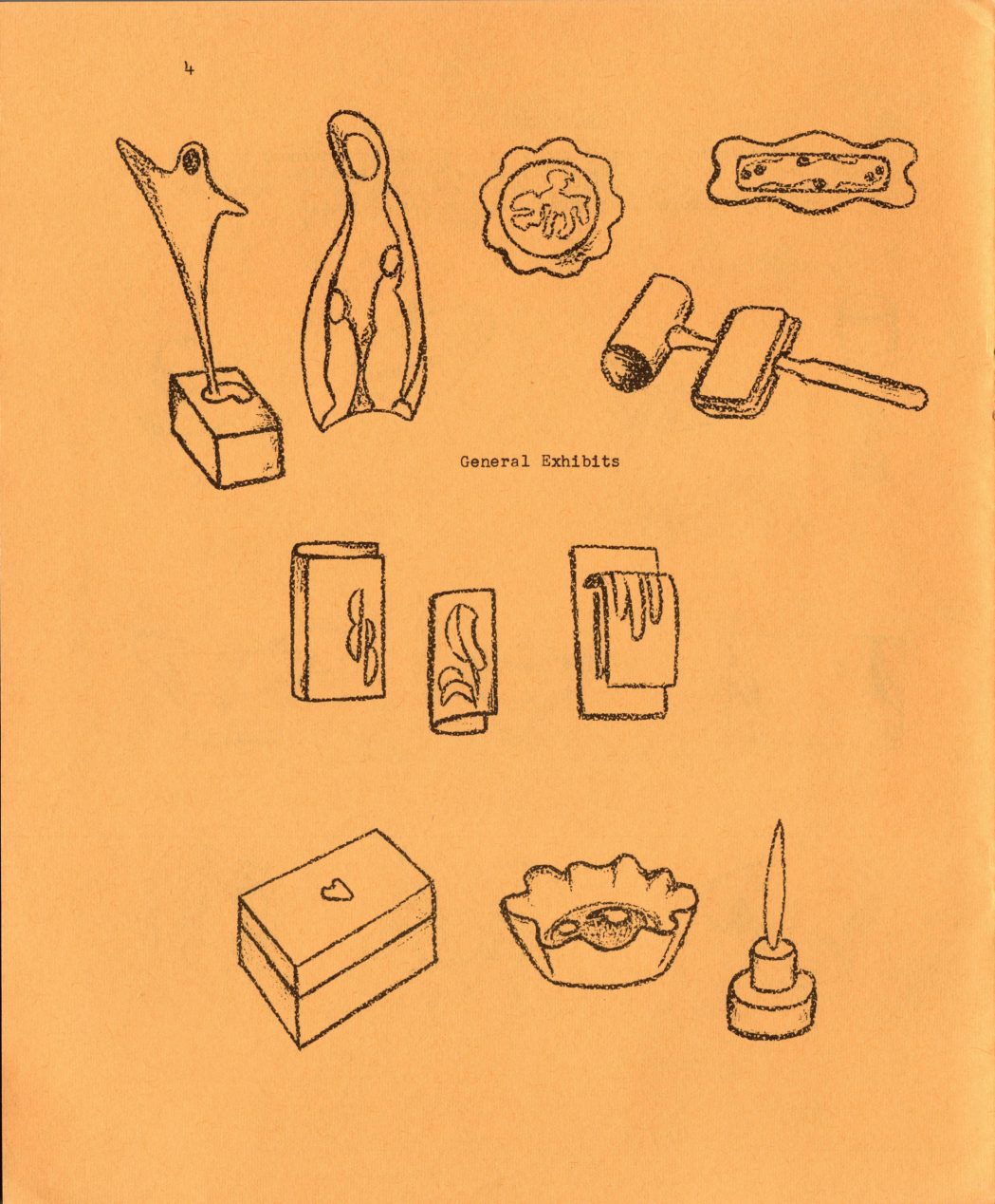 Spring 1963 · Volume 12, No. 3, page 4 — the drawings printed on this page
