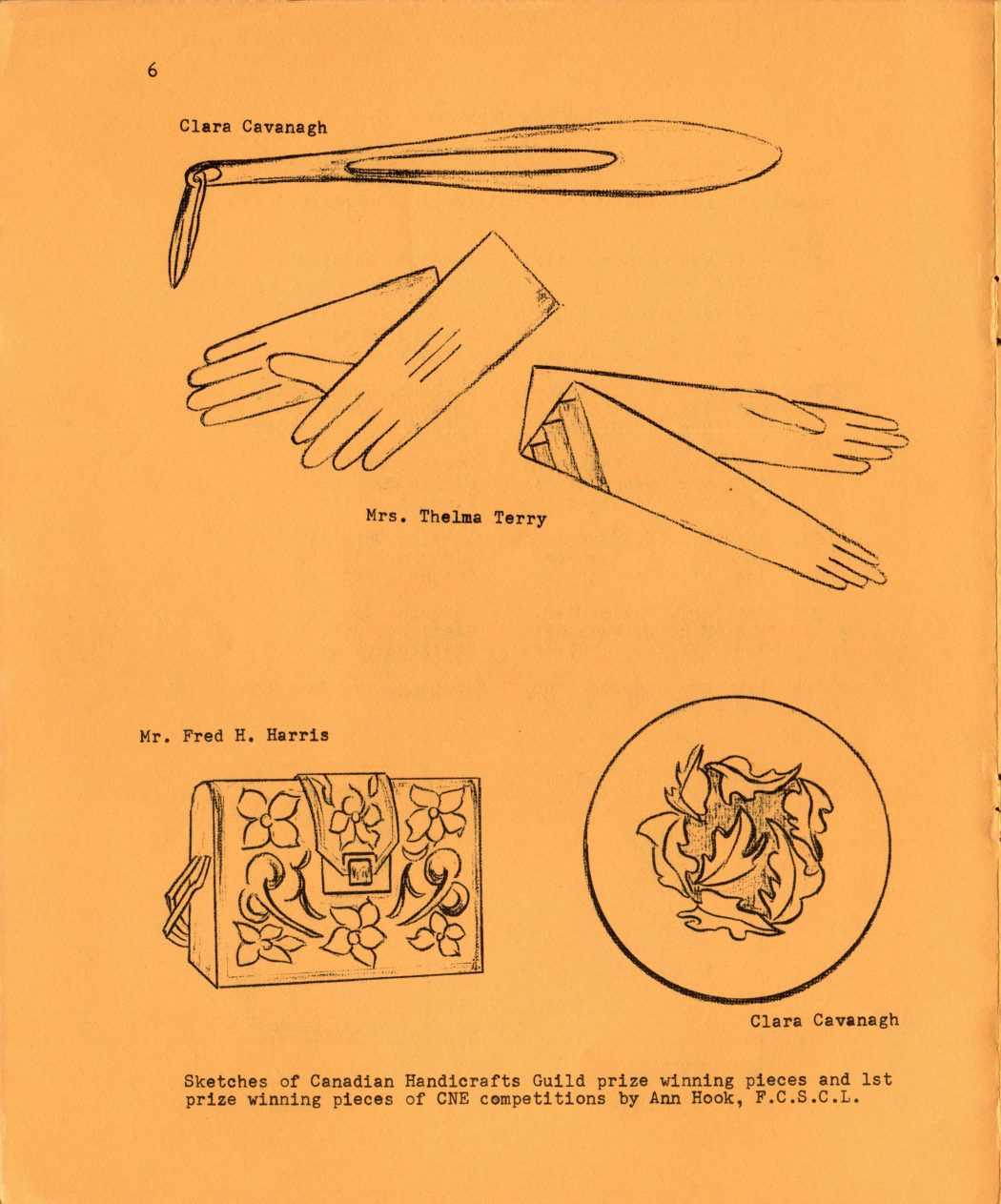 Autumn 1964 · Volume 14, No. 1, page 6 — the drawings printed on this page