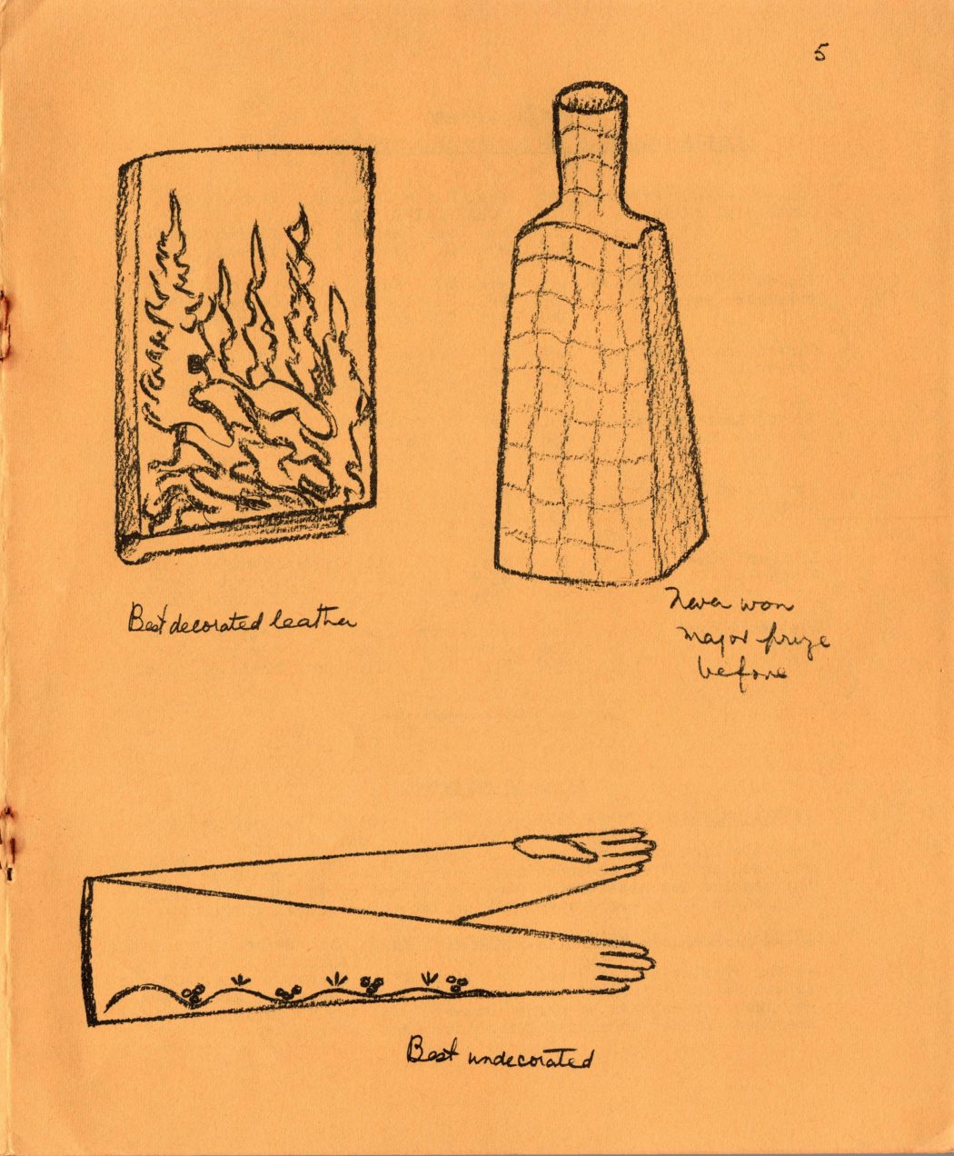 Autumn 1965 · Volume 15, No. 1, page 5 — the drawings printed on this page