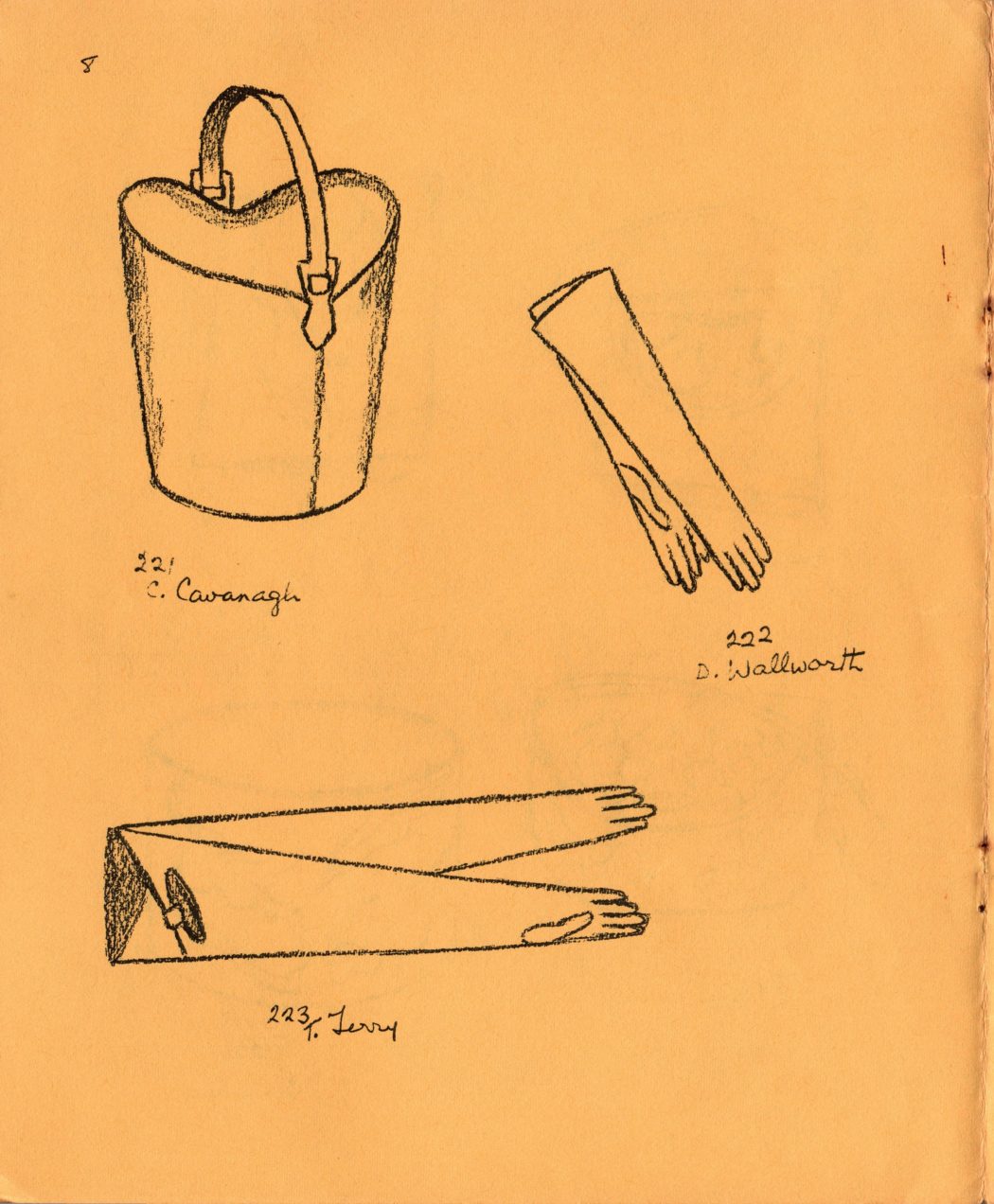 Autumn 1965 · Volume 15, No. 1, page 8 — the drawings printed on this page