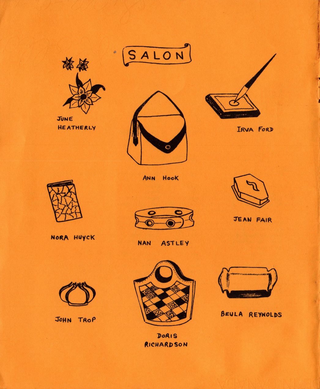 Spring 1970 · Volume 19, No. 1, page 16 — the drawings printed on this page