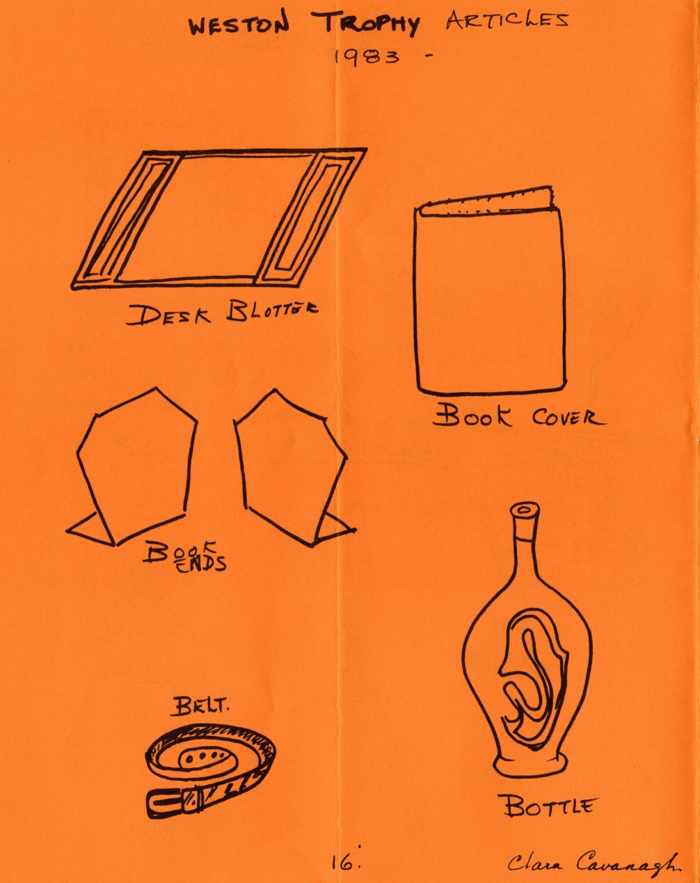 Summer 1983 · Volume 31, No. 4, page 16 — the drawings printed on this page