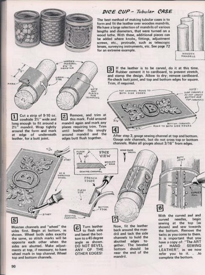 Canadian Leathercraft – Fall 2014 – Newsletter by CSCL, page 3 — photograph 1