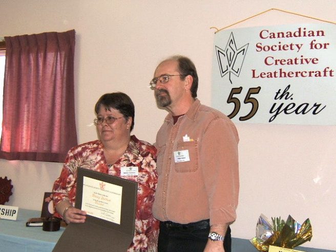 Canadian Leathercraft – Spring 2005 – Newsletter by CSCL, page 1 — photograph 2