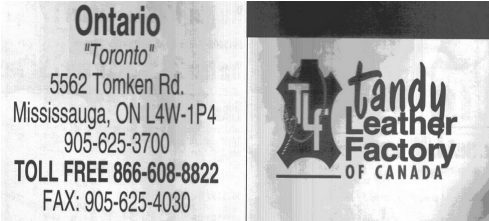 Canadian Leathercraft – Summer 2005 – Newsletter by CSCL, page 9 — photograph 2