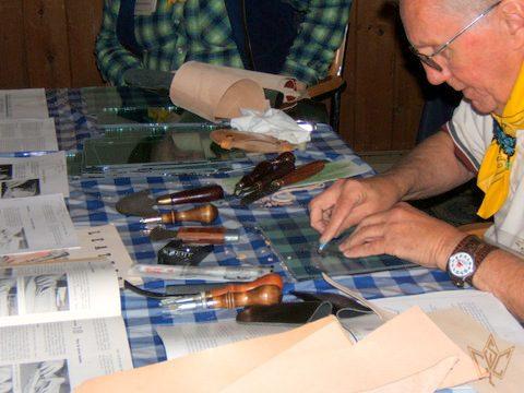 Jim Wilkes' Skiving Techniques Demonstration