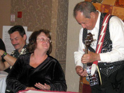 Della on the Spoons and Banjo Jim