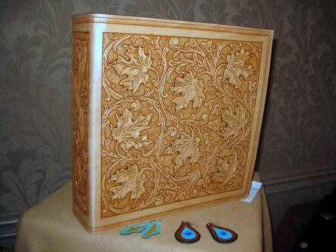 Peter Grove's OCC Design Award Carved Binder
