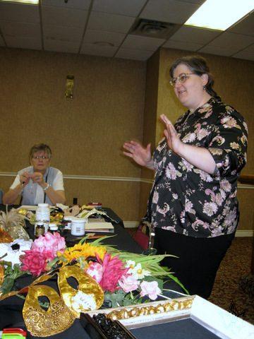 Vivian Hutcheson presents "Gilding on Leather"