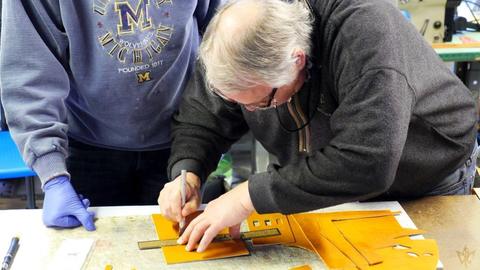 Hinged Leather Box – CSCL workshop — photograph 20