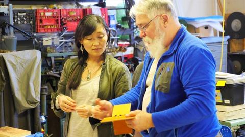 Hinged Leather Box – CSCL workshop — photograph 32
