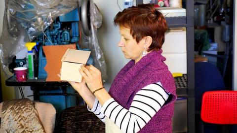 Hinged Leather Box – CSCL workshop — photograph 41