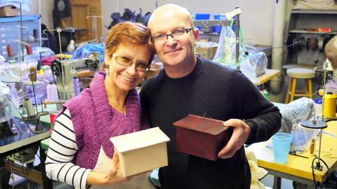 Hinged Leather Box – CSCL workshop — photograph 43
