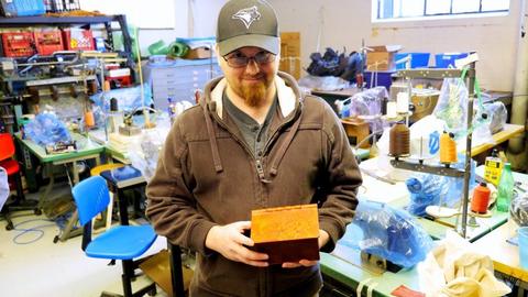 Hinged Leather Box – CSCL workshop — photograph 46