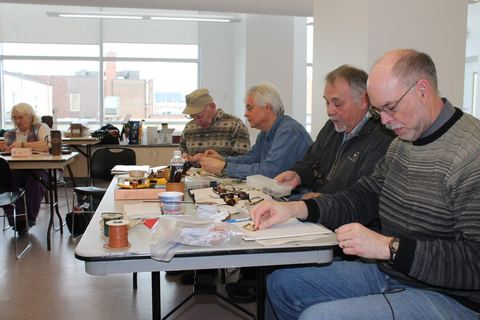 2013 Biennial — judging and set-up, Woodstock — photograph 2