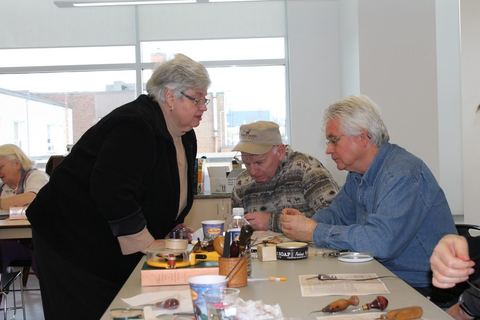 2013 Biennial — judging and set-up, Woodstock — photograph 10