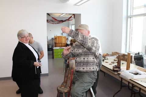 2013 Biennial — judging and set-up, Woodstock — photograph 45