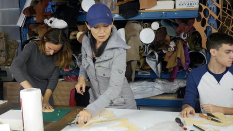 CSCL workshop - Leather Masks - October 2017 — photograph 2