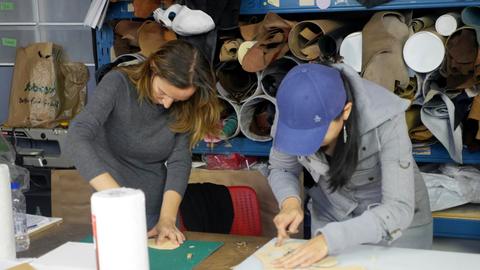 CSCL workshop - Leather Masks - October 2017 — photograph 5