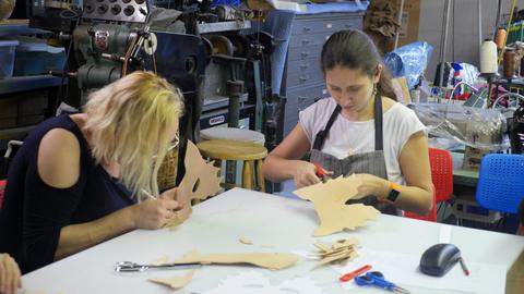 CSCL workshop - Leather Masks - October 2017 — photograph 15