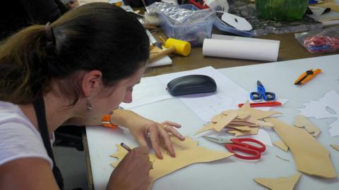 CSCL workshop - Leather Masks - October 2017 — photograph 18