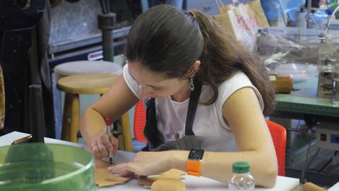 CSCL workshop - Leather Masks - October 2017 — photograph 25