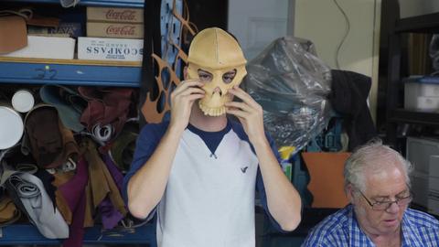 CSCL workshop - Leather Masks - October 2017 — photograph 31