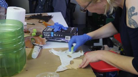 CSCL workshop - Leather Masks - October 2017 — photograph 34