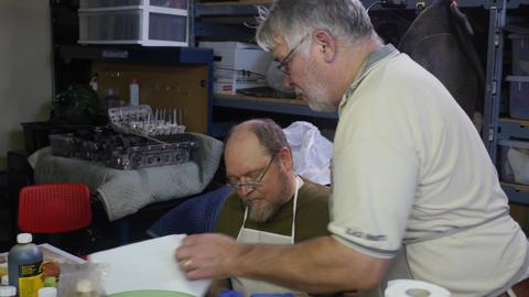 CSCL workshop - Leather Masks - October 2017 — photograph 38