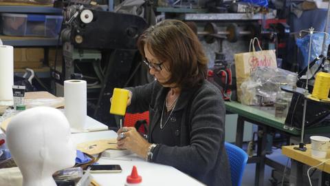 CSCL workshop - Leather Masks - October 2017 — photograph 40