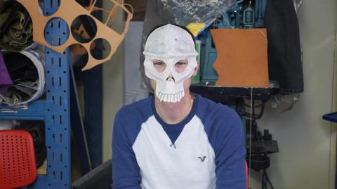 CSCL workshop - Leather Masks - October 2017 — photograph 45
