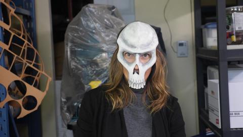 CSCL workshop - Leather Masks - October 2017 — photograph 47