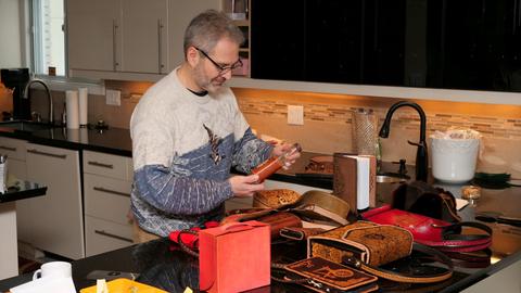 A judge examining the entries