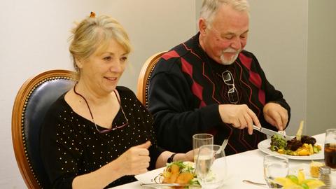 At the Mississauga Branch's Christmas dinner, December 2018