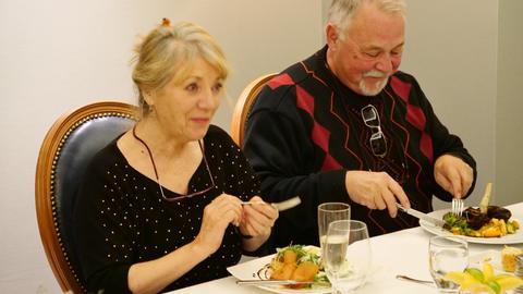 At the Mississauga Branch's Christmas dinner, December 2018
