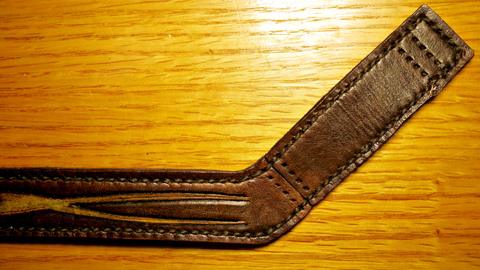 Back Quiver - leather carving and tooling, pewter casting, copper electroplating — photograph 58