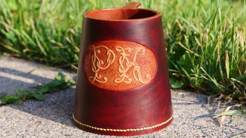 Leather tankard for Paul — photograph 3