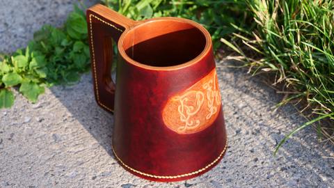 Leather tankard for Paul — photograph 6