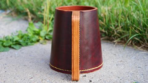 Leather tankard for Paul — photograph 10