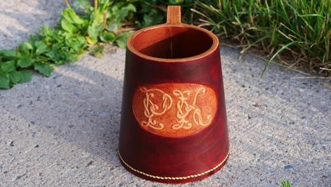 Leather tankard for Paul — photograph 16