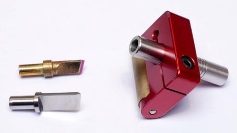 Swivel knife sharpening — photograph 2
