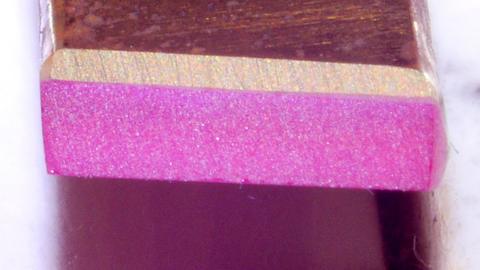 Swivel knife sharpening — photograph 3